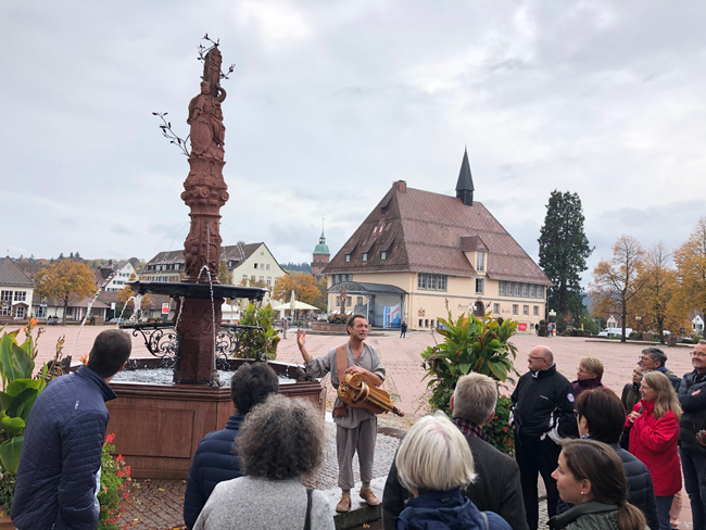 mit dem Barden Bartol durch Freudenstadt wandeln